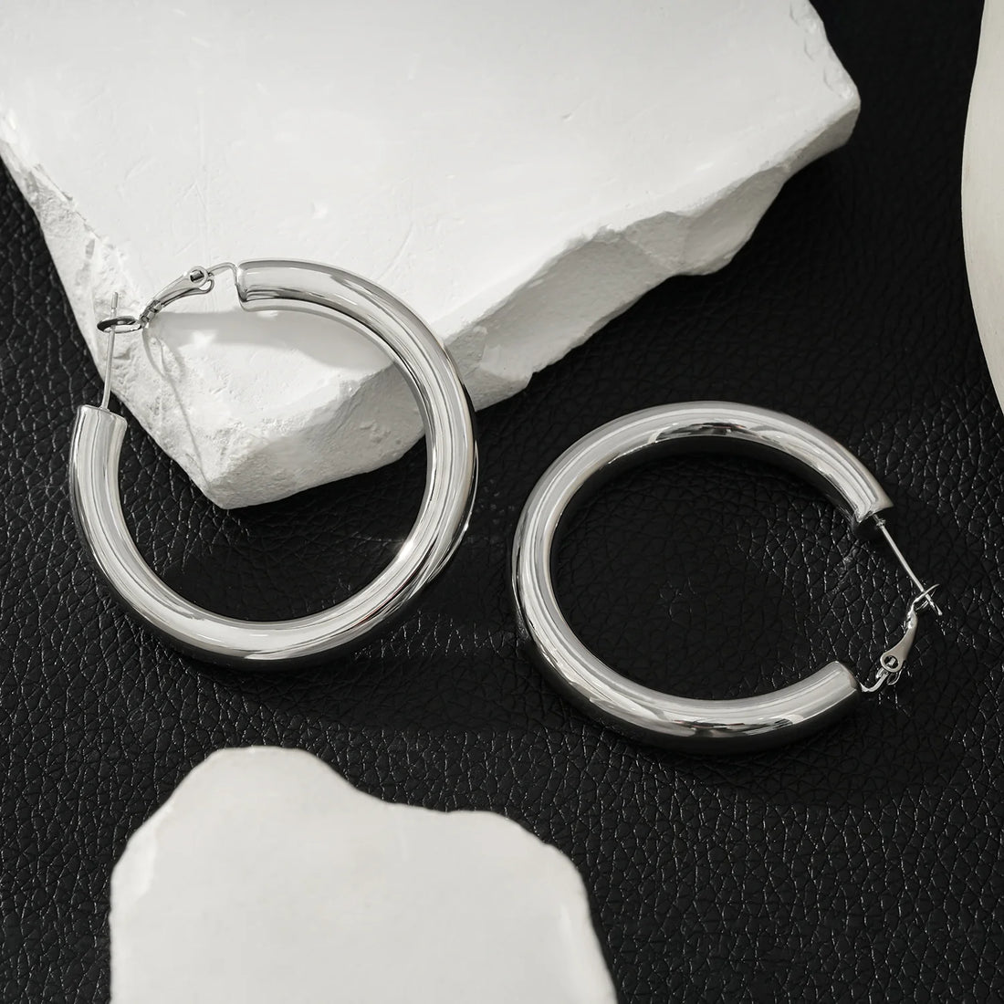 Boucles D'Oreilles Boboyi Argent Hackney Nine