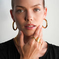 Boucles D'Oreilles Boboyi Or Hackney Nine