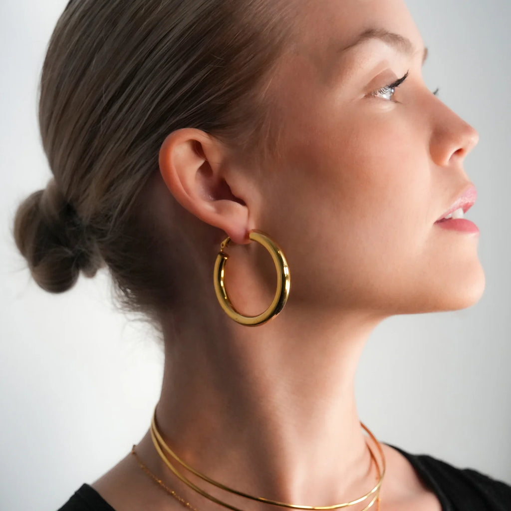 Boucles D'Oreilles Boboyi Or Hackney Nine