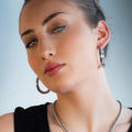Boboyi Earrings Silver Hackney Nine
