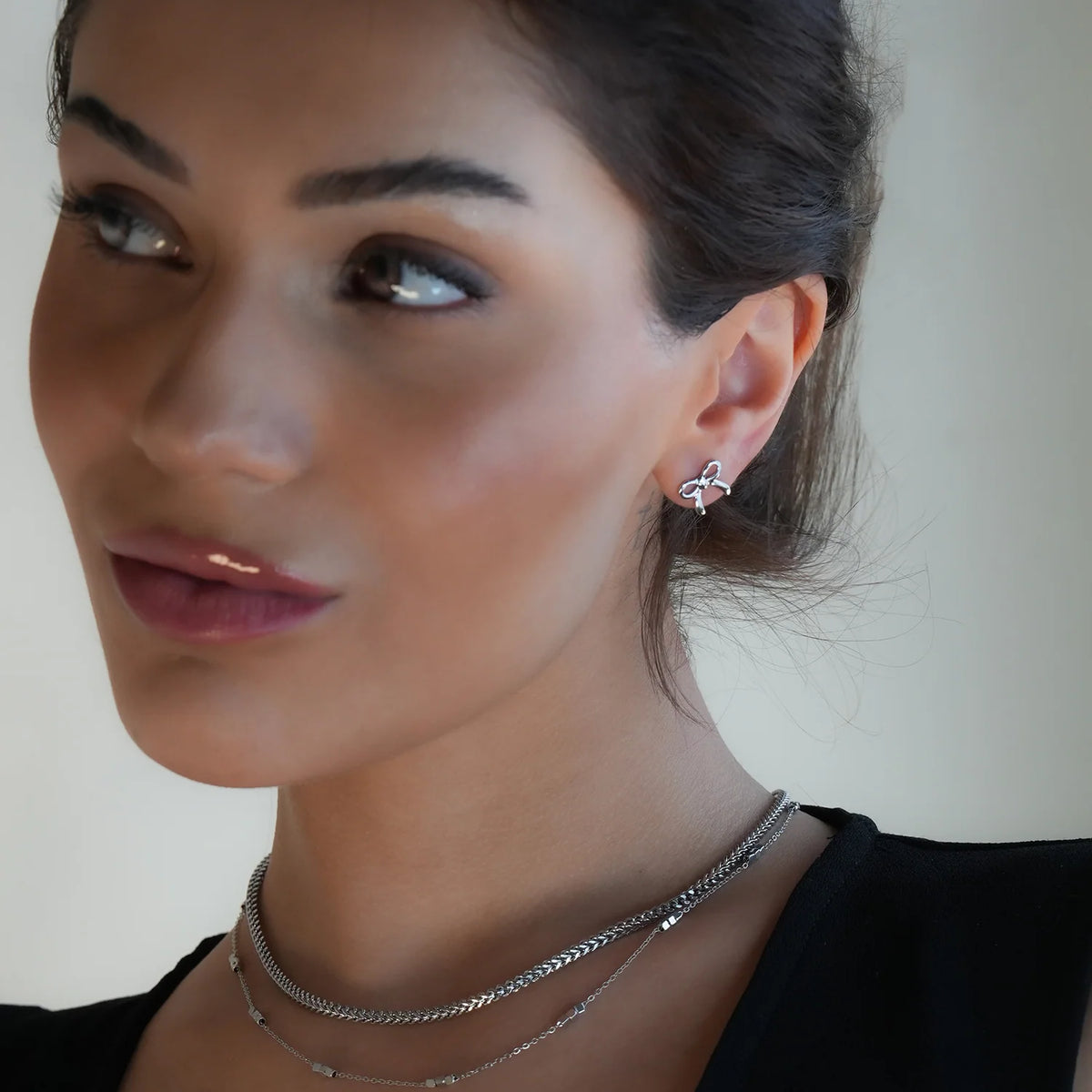 Boucles d'Oreilles Bow Hackney Nine