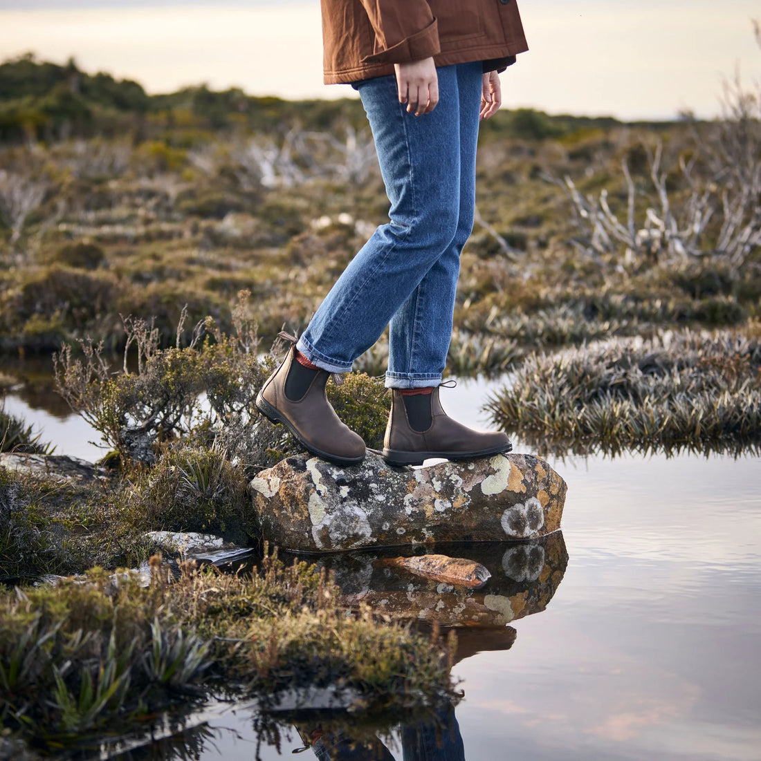 Blundstone brun sales