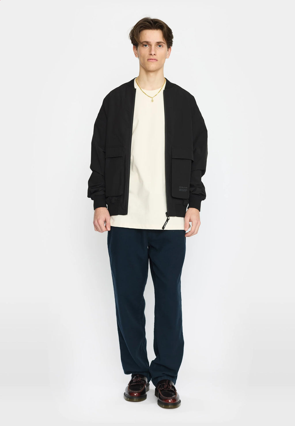 Coat 7861 Bomber Black RVLT