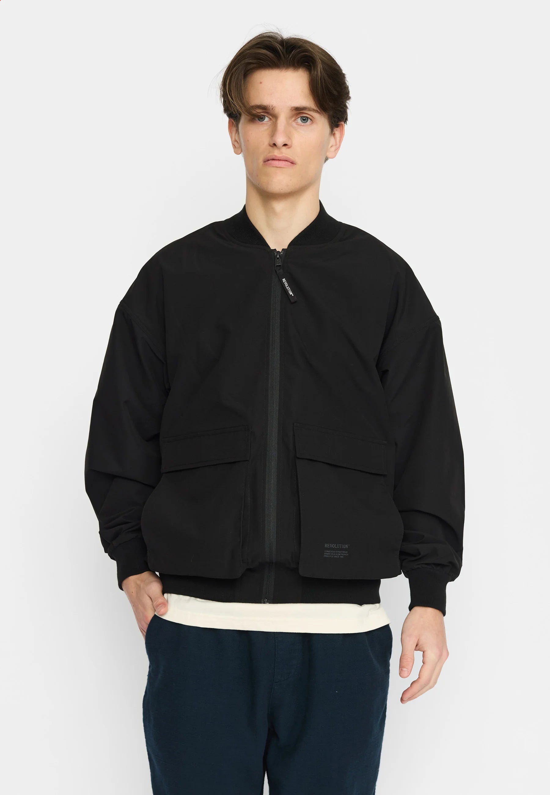 Coat 7861 Bomber Black RVLT