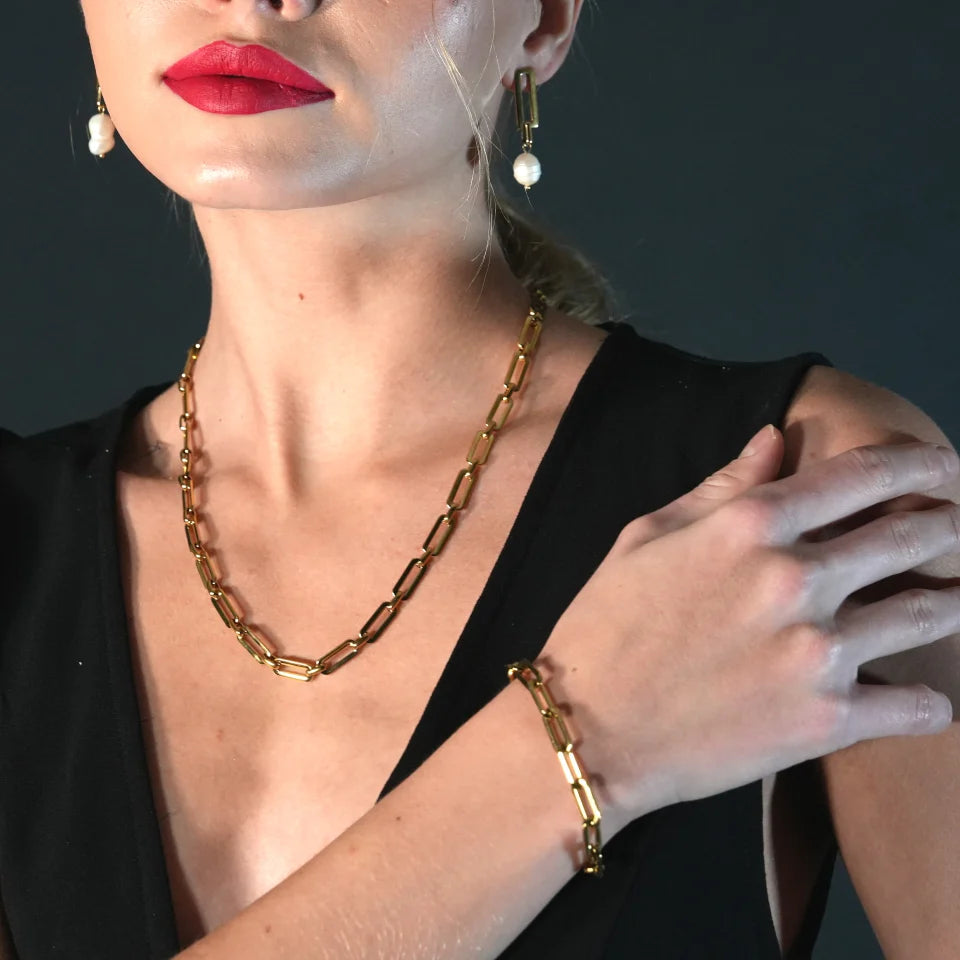 Calais Gold Hackney Nine Bracelet
