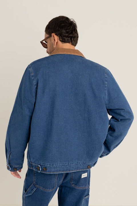 James Washed Denim Rhythm Blue Coat