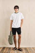 T-Shirt Merge Vintage Blanc Rhythm