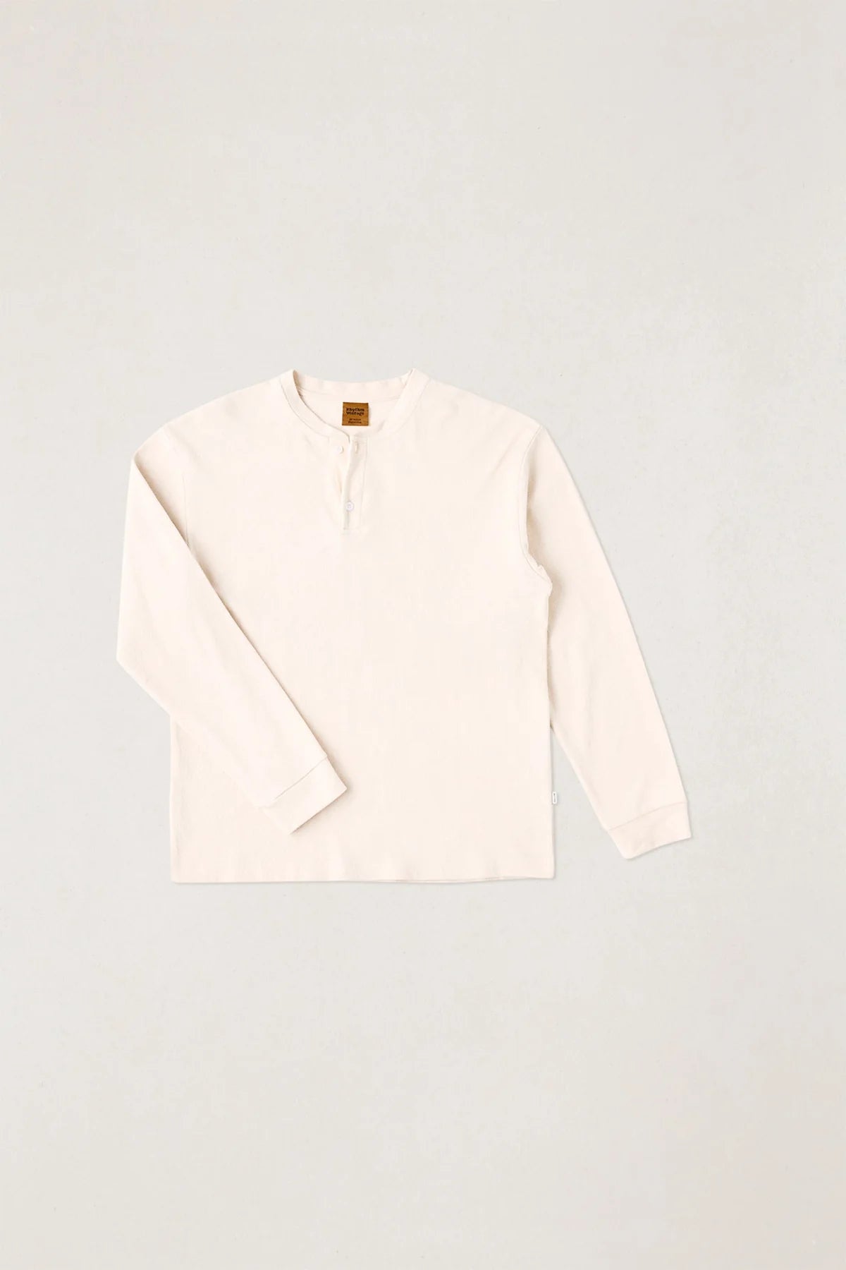 Chandail Vintage Jersey Henley Crème Rhythm