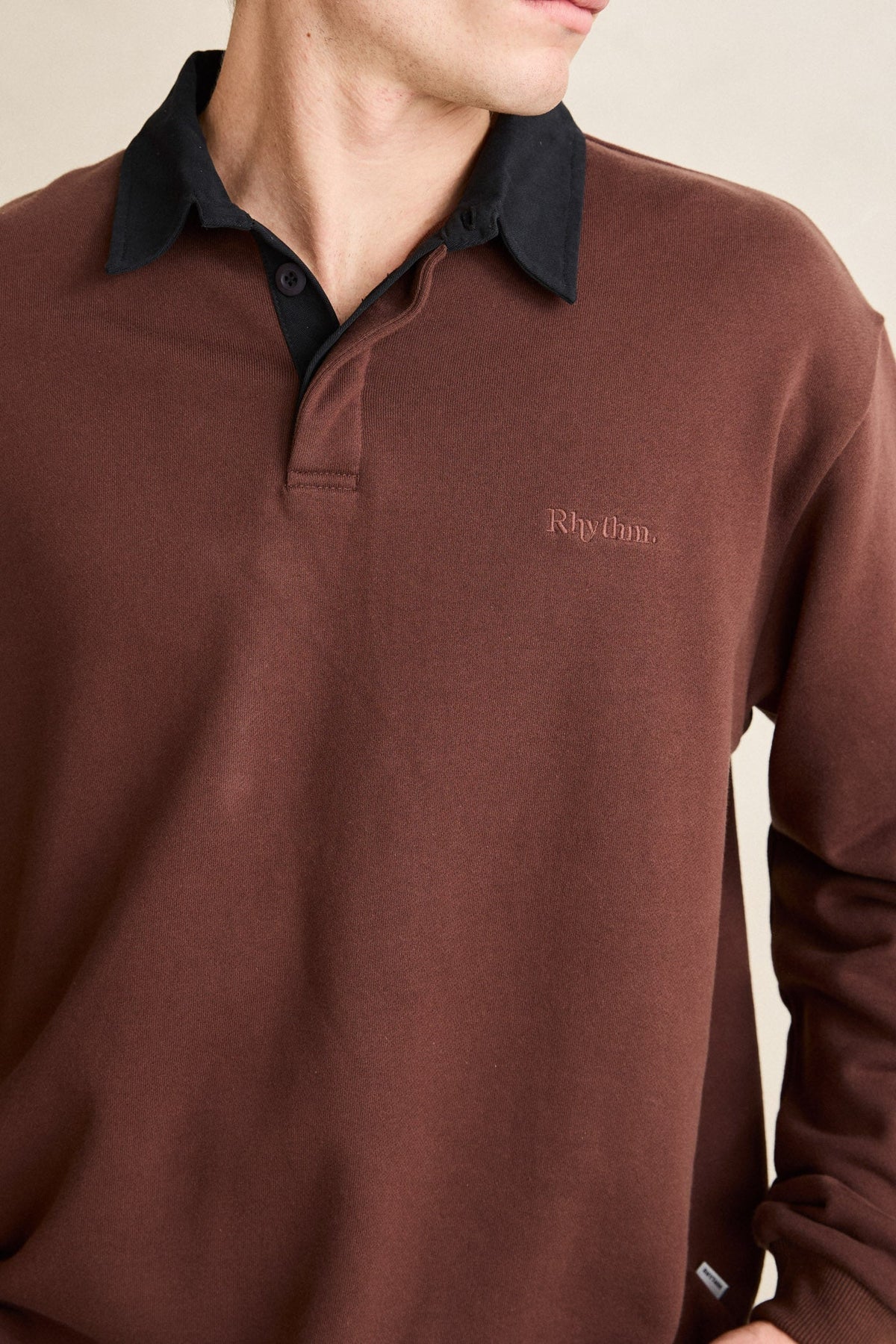 Chandail Koa Rugby Polo Brun Rhythm
