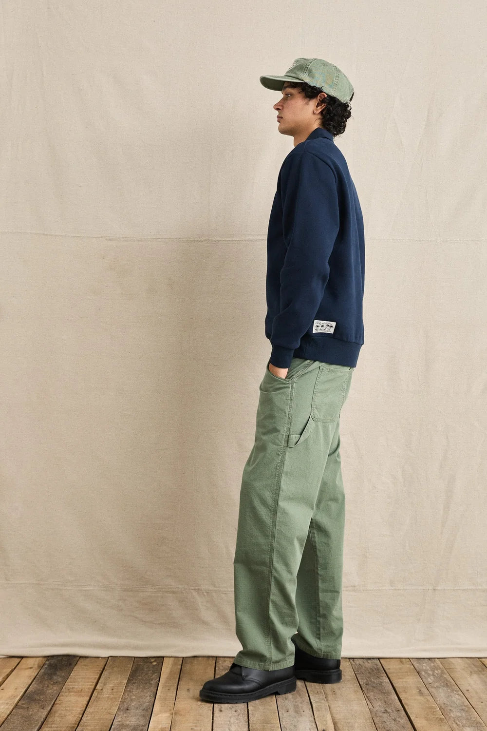 Chandail Pacific Vintage Fleece Bleu Rhythm