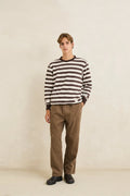 Stria Sherpa Fleece Rhythm Sweater