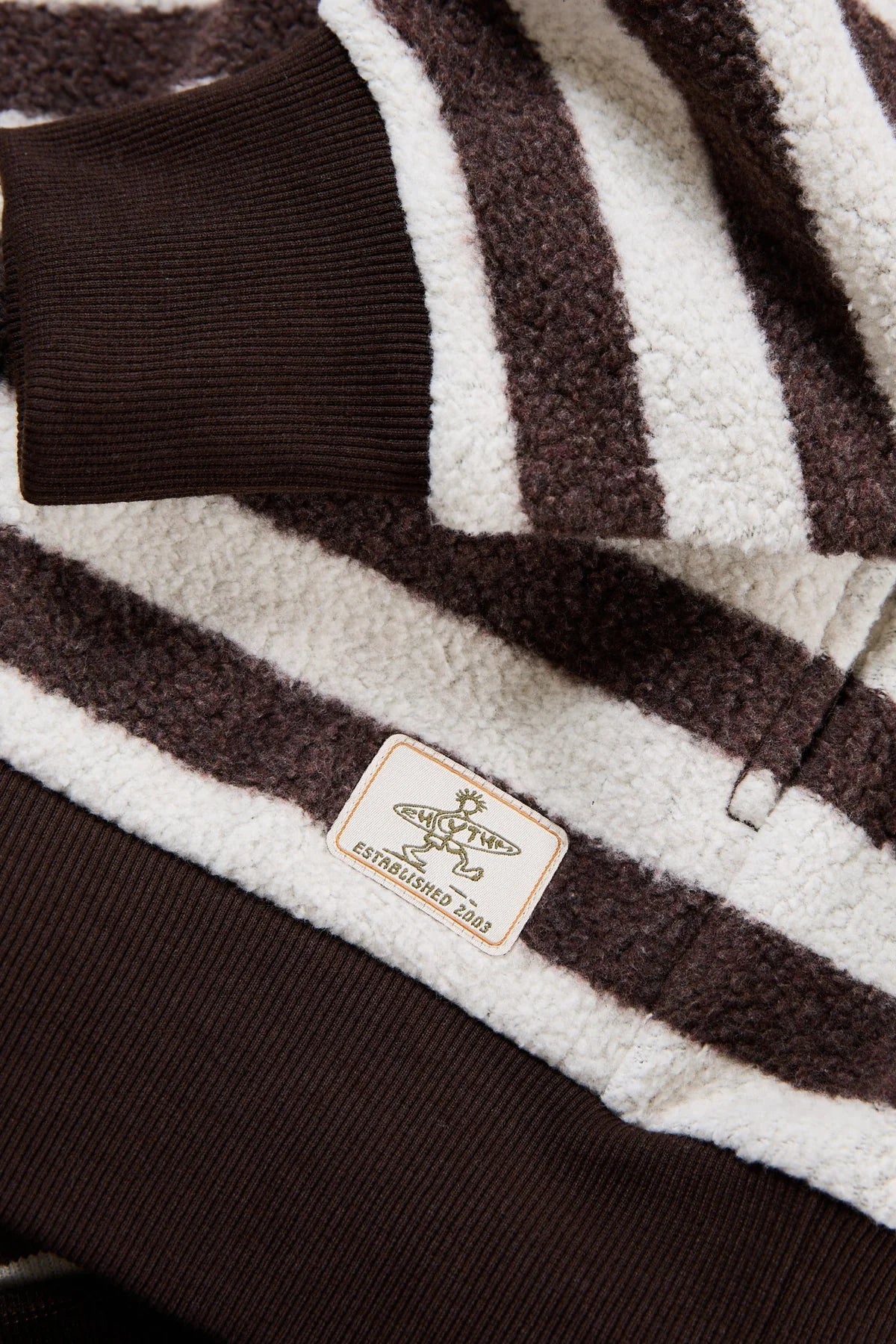 Stria Sherpa Fleece Rhythm Sweater