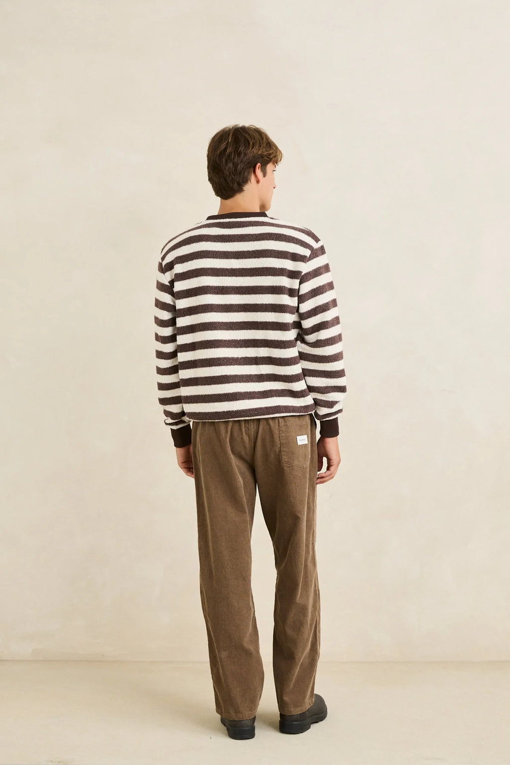 Stria Sherpa Fleece Rhythm Sweater