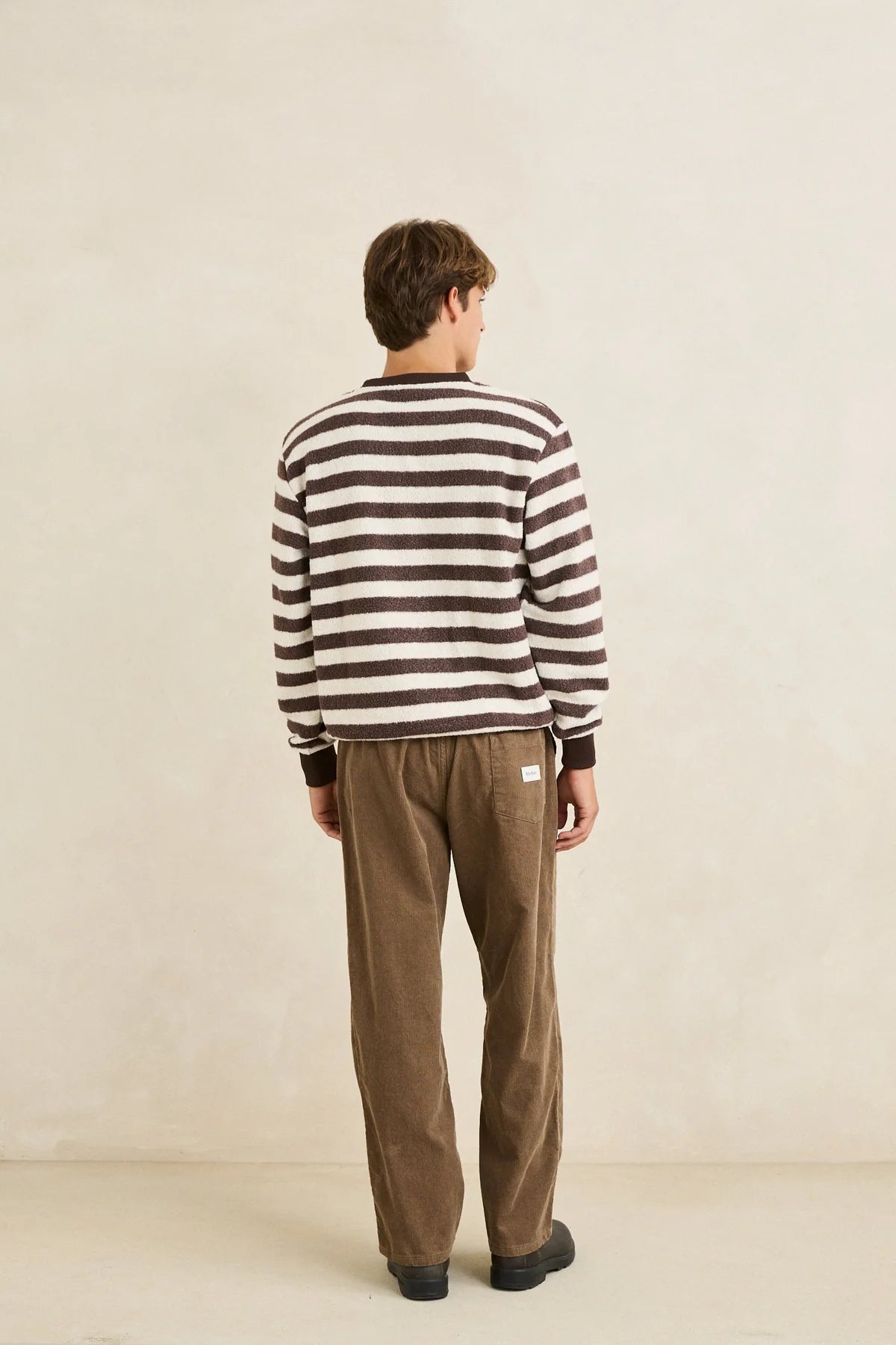Stria Sherpa Fleece Rhythm Sweater