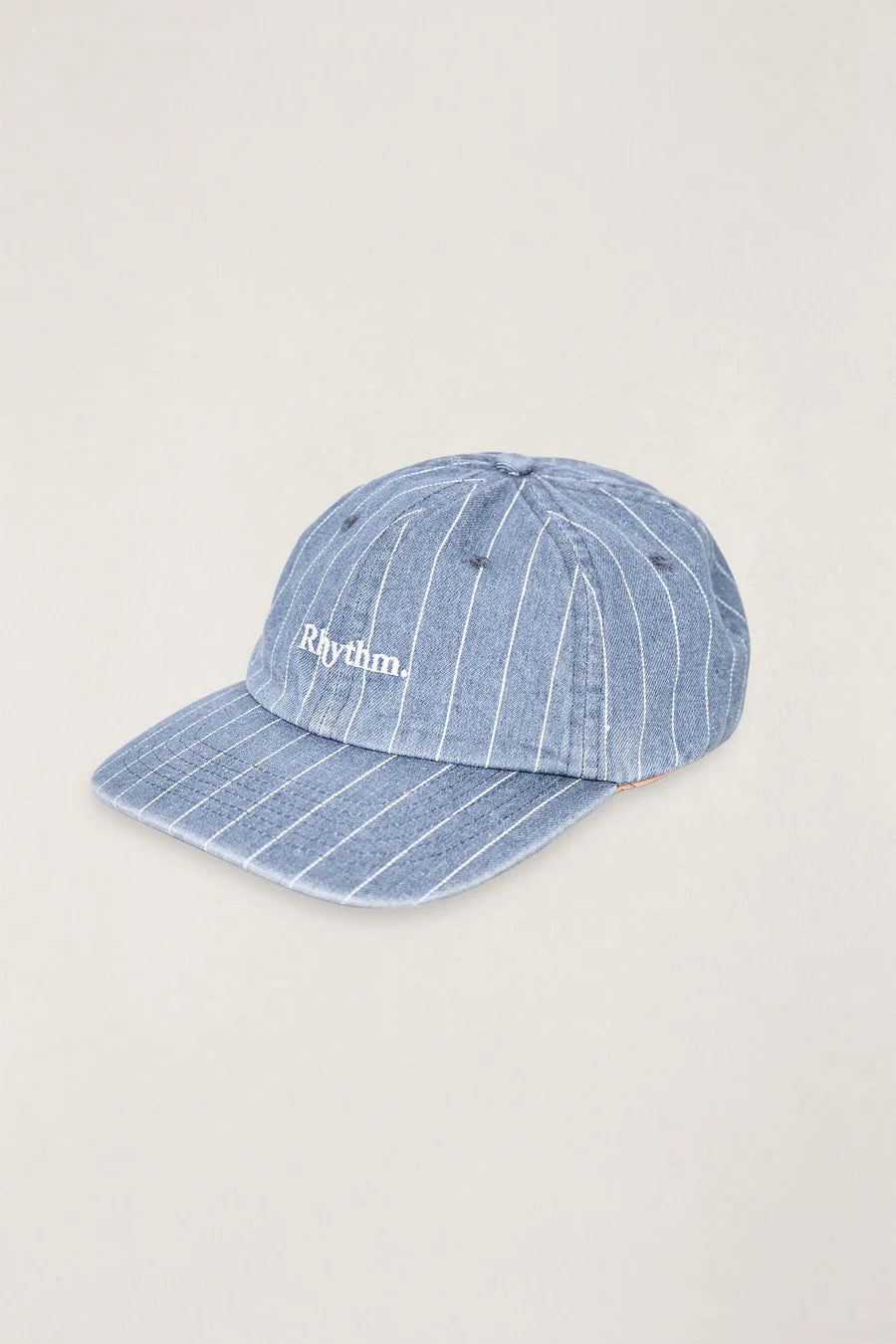 Casquette Pin Stripe Denim Indigo Rhythm