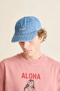 Rhythm Indigo Pin Stripe Denim Cap