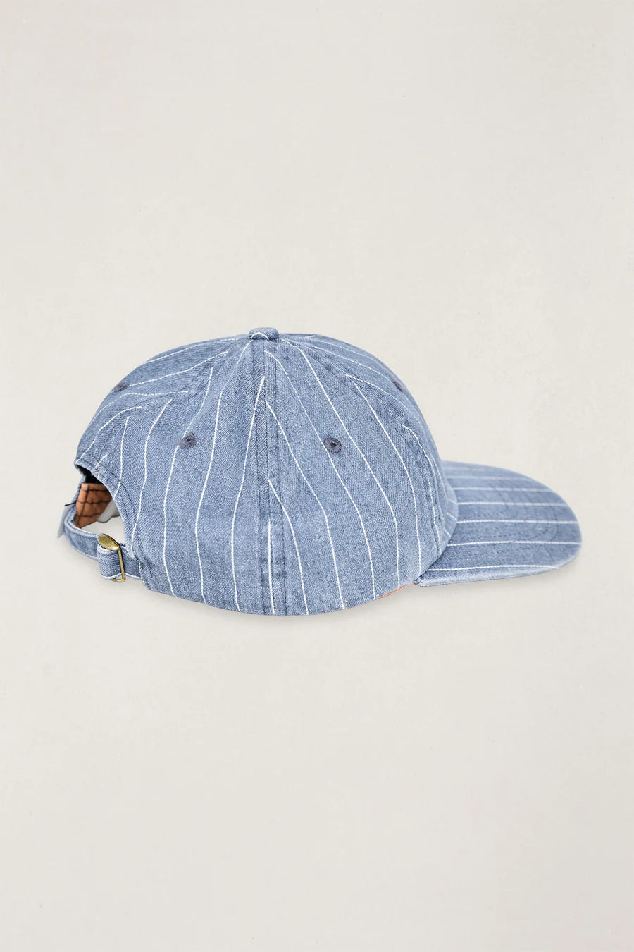 Casquette Pin Stripe Denim Indigo Rhythm