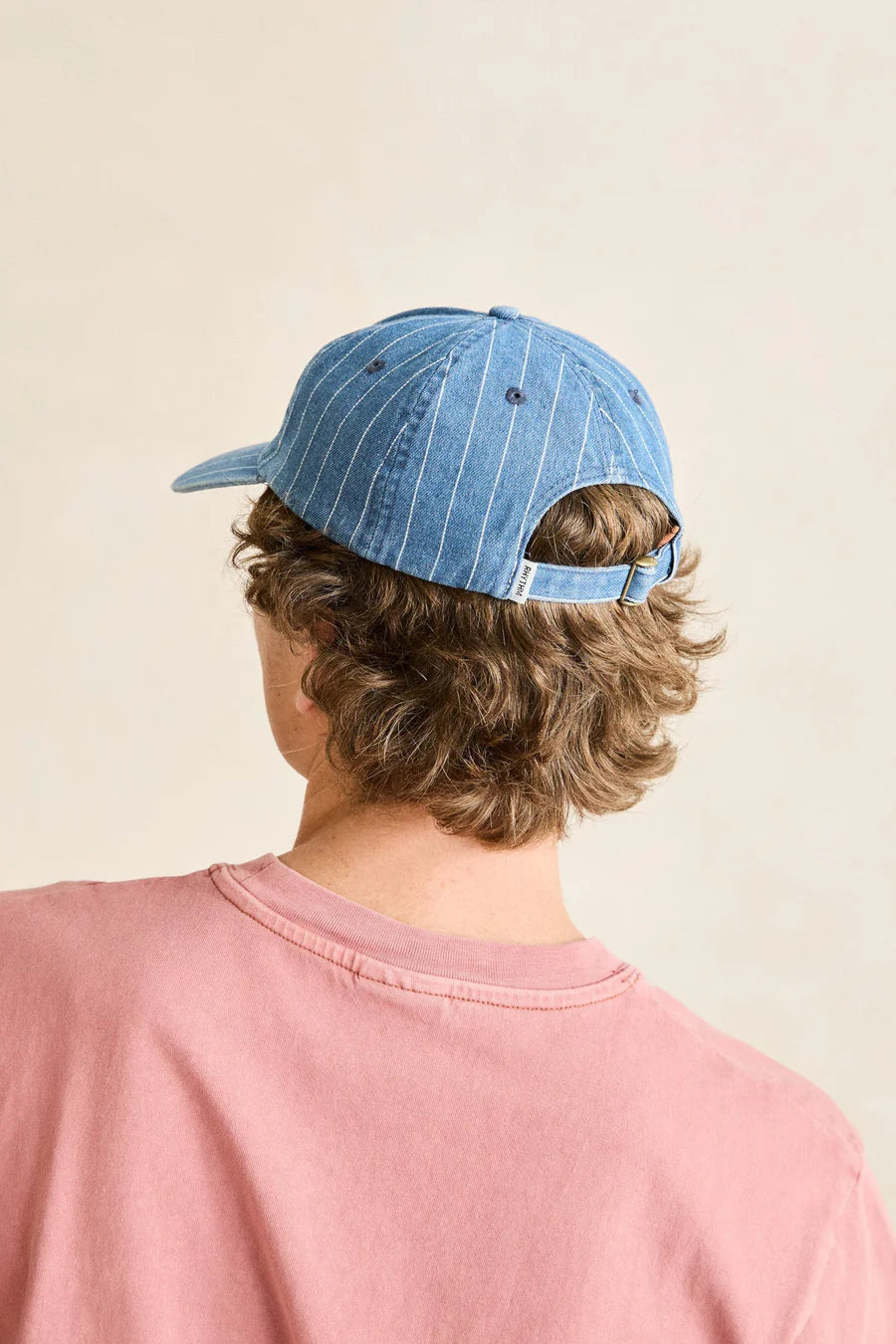 Rhythm Indigo Pin Stripe Denim Cap