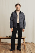 Mirissa Charcoal Rhythm Coat