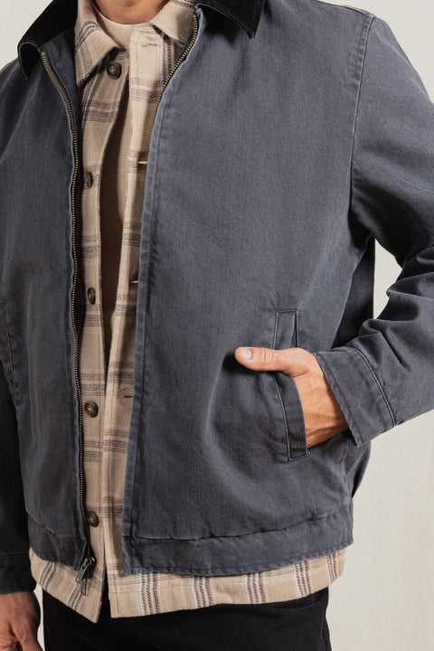 Manteau Mirissa Charcoal Rhythm