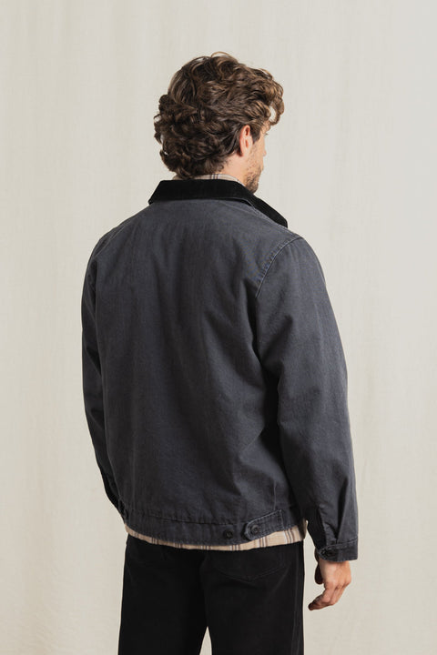 Manteau Mirissa Charcoal Rhythm