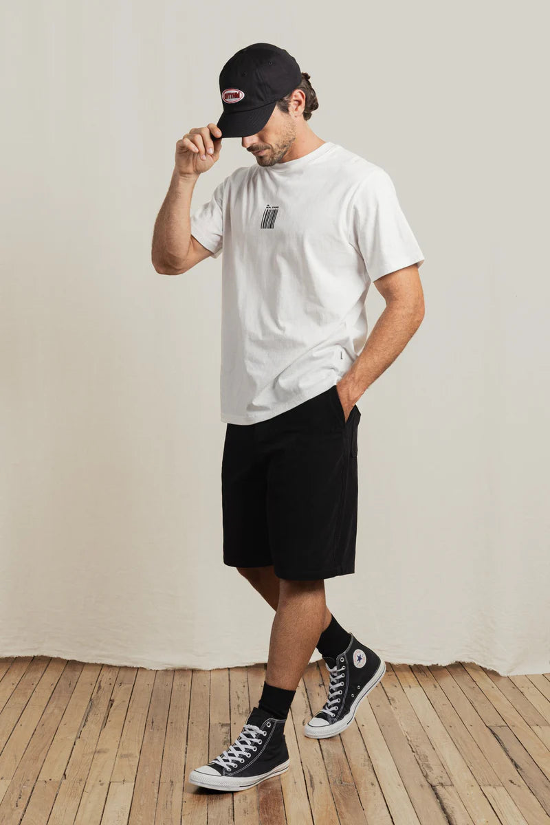T-Shirt Coded Vintage Blanc Rhythm