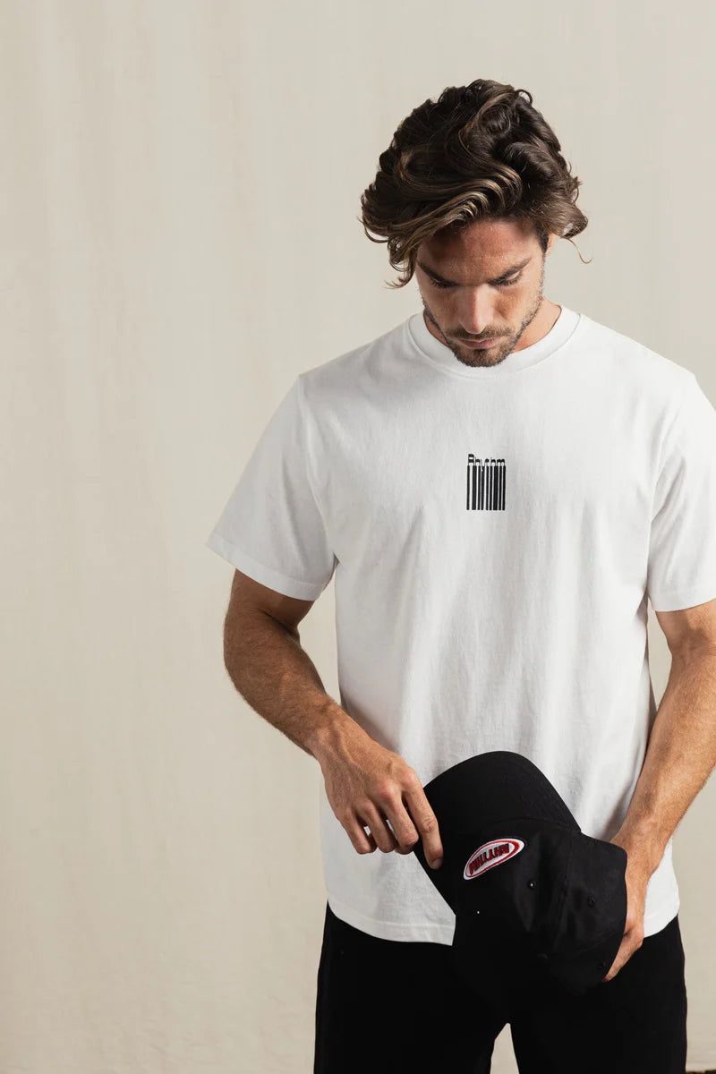 T-Shirt Coded Vintage Blanc Rhythm