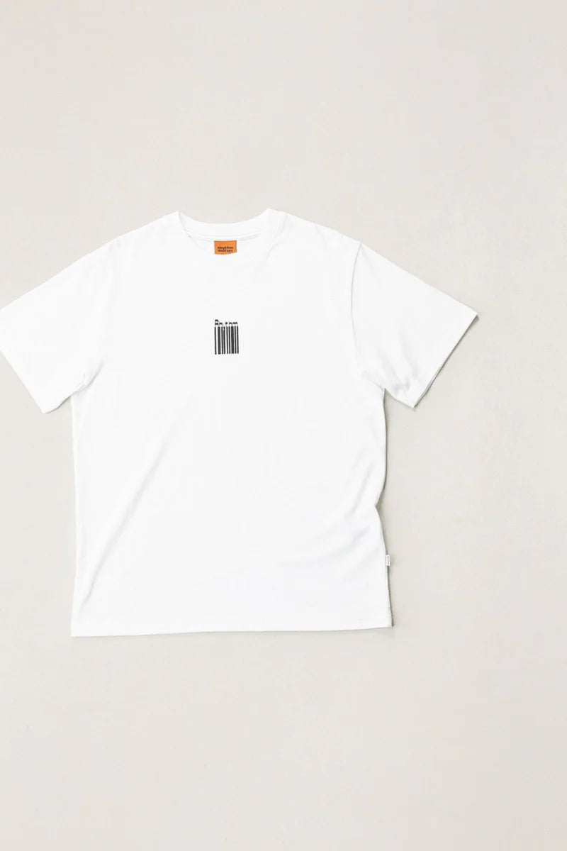 T-Shirt Coded Vintage Blanc Rhythm