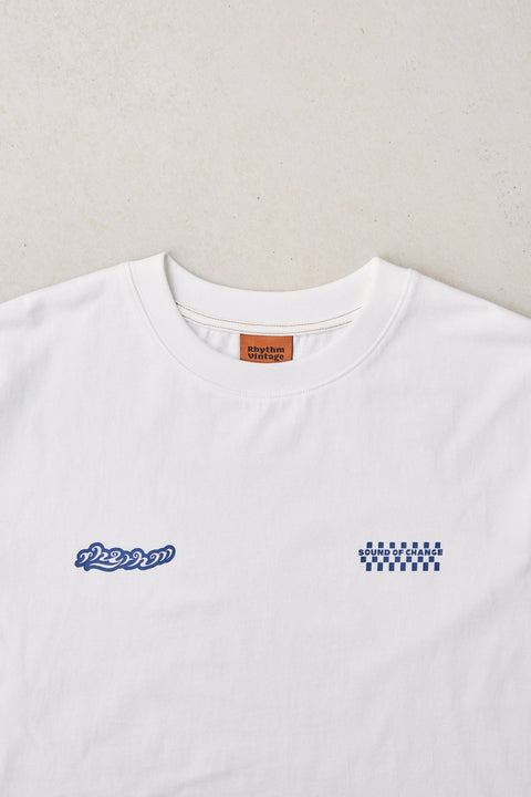 Rhythm Phasers Graphic White T-Shirt