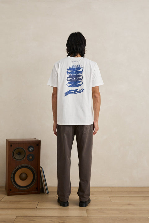 Rhythm Phasers Graphic White T-Shirt