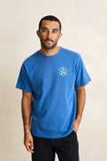 T-Shirt Jaunt Vintage Bleu Cobalt Rhythm