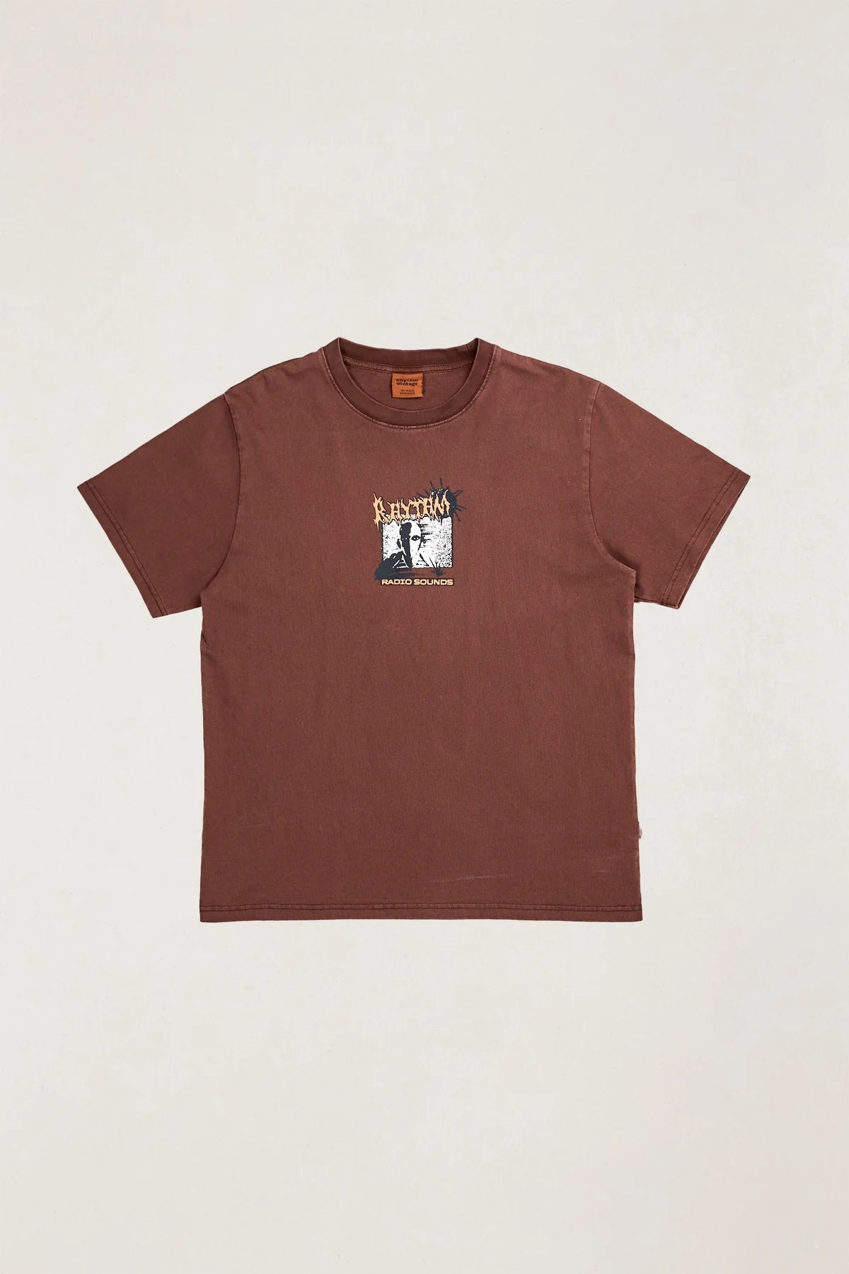T-Shirt Tune In Brun Rhythm