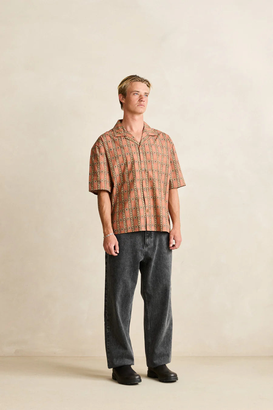 Chemise Towner SS Argile Rhythm