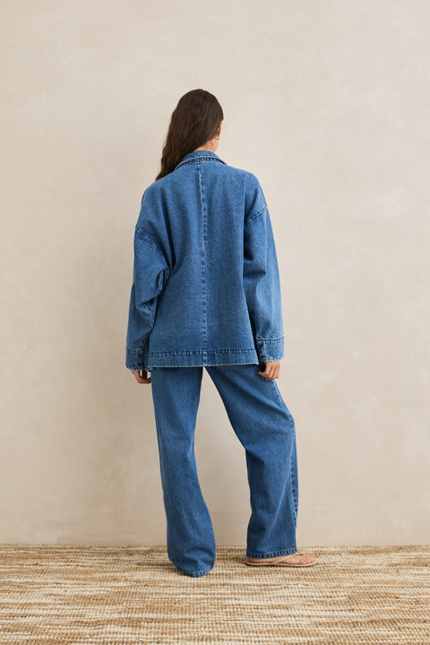 Veste Shorline Denim Blazer Rhythm