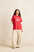 T-Shirt Simple Things Red Rhythm