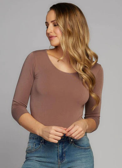 Body Bamboo 3/4 Sleeve C'est Moi