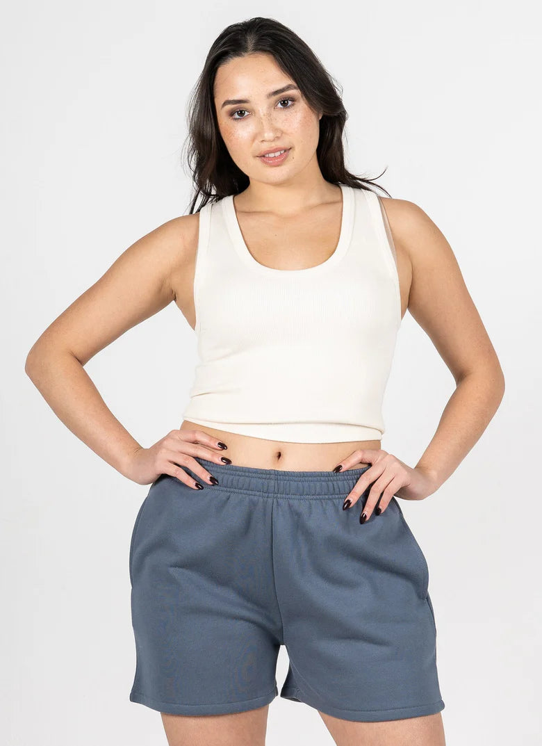 Bamboo Rib Deep Scoop Neck C'est Moi