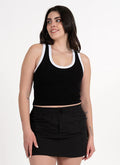 Bamboo Rib Deep Scoop Neck It's Me
