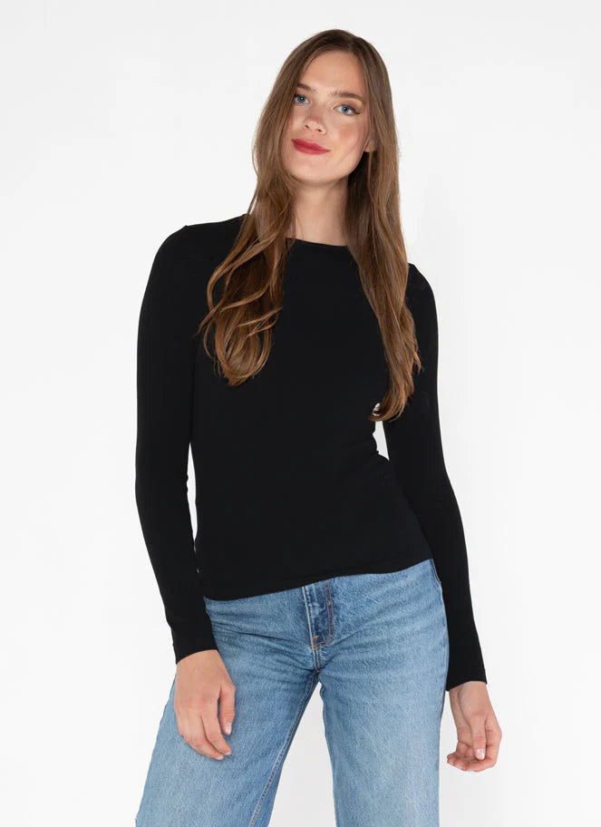 Bamboo Long Sleeve Crew Neck C'est Moi