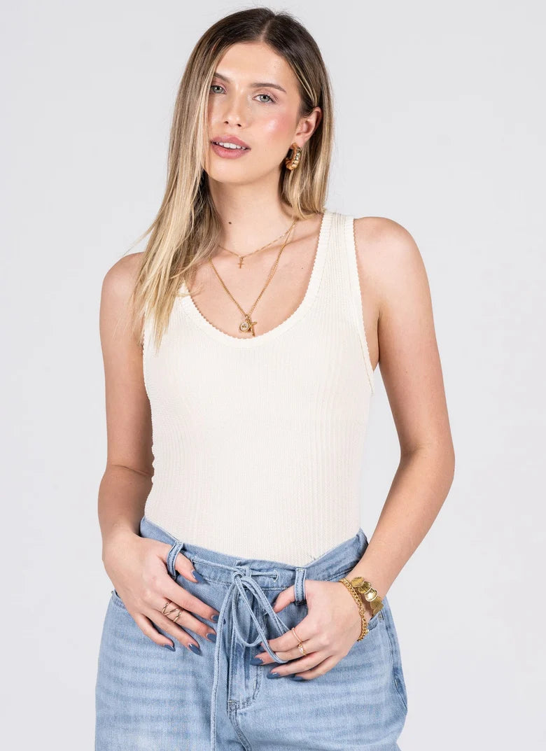 Seamless Textured Tank It's Me