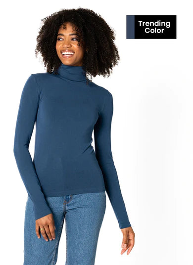 Bamboo Short Turtle Neck Top C'est Moi