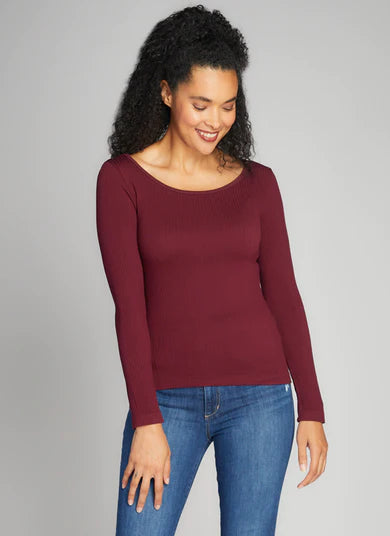 Seamless Rib Crew Neck C'est Moi