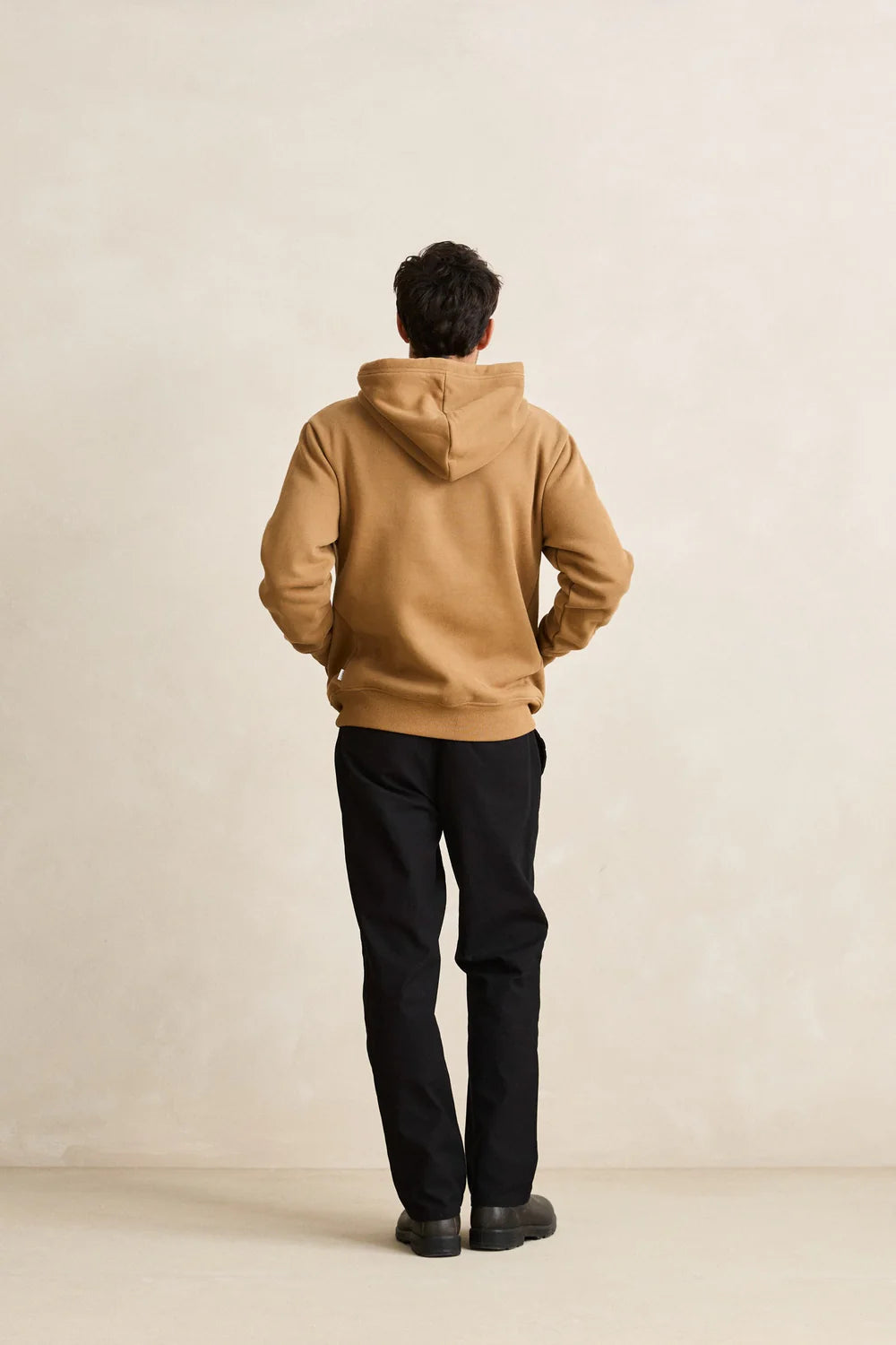 Classic Fleece Hoodie Ochre Rhythm