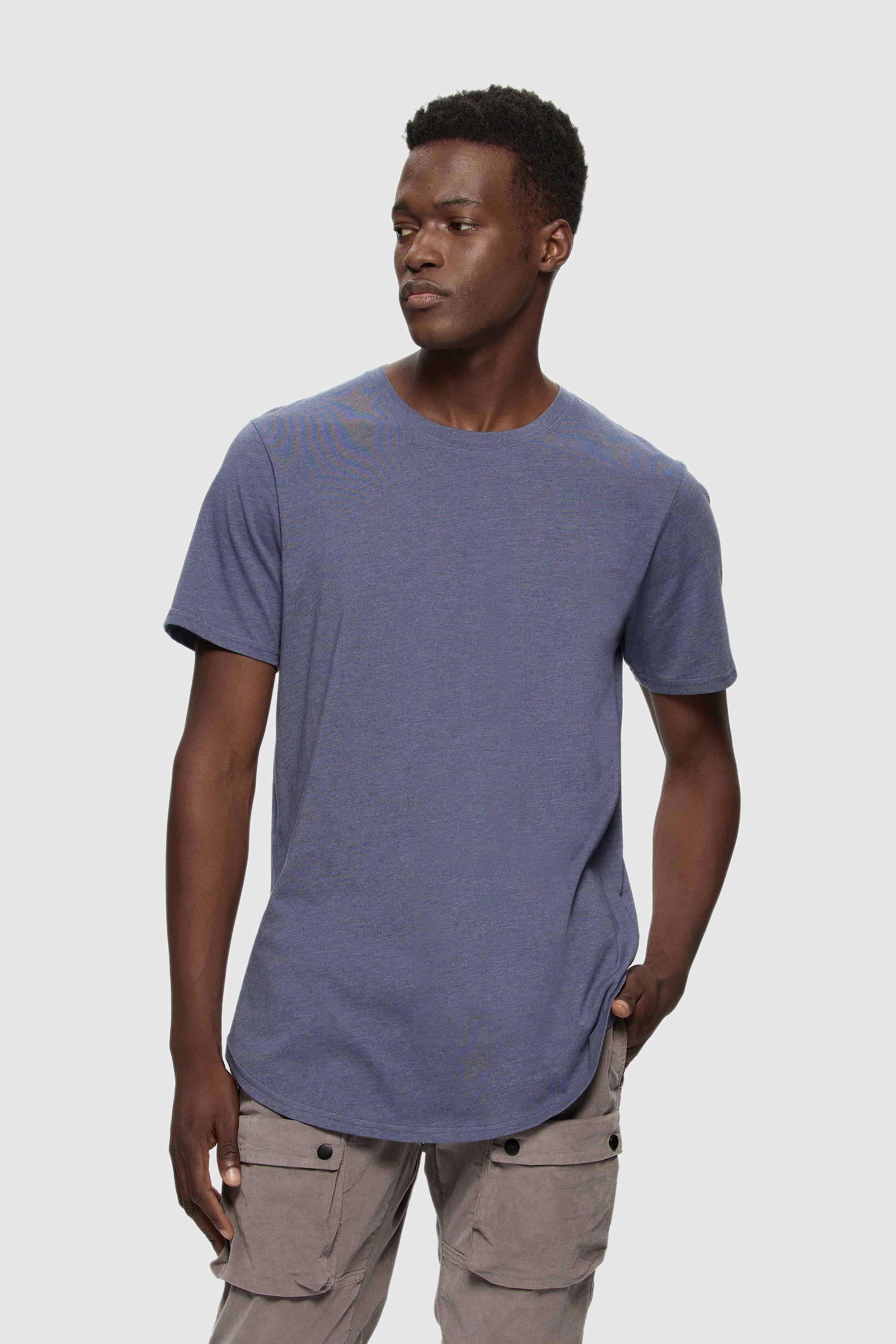 Kuwalla Tee Eazy Scoop Heather Grey T-Shirt