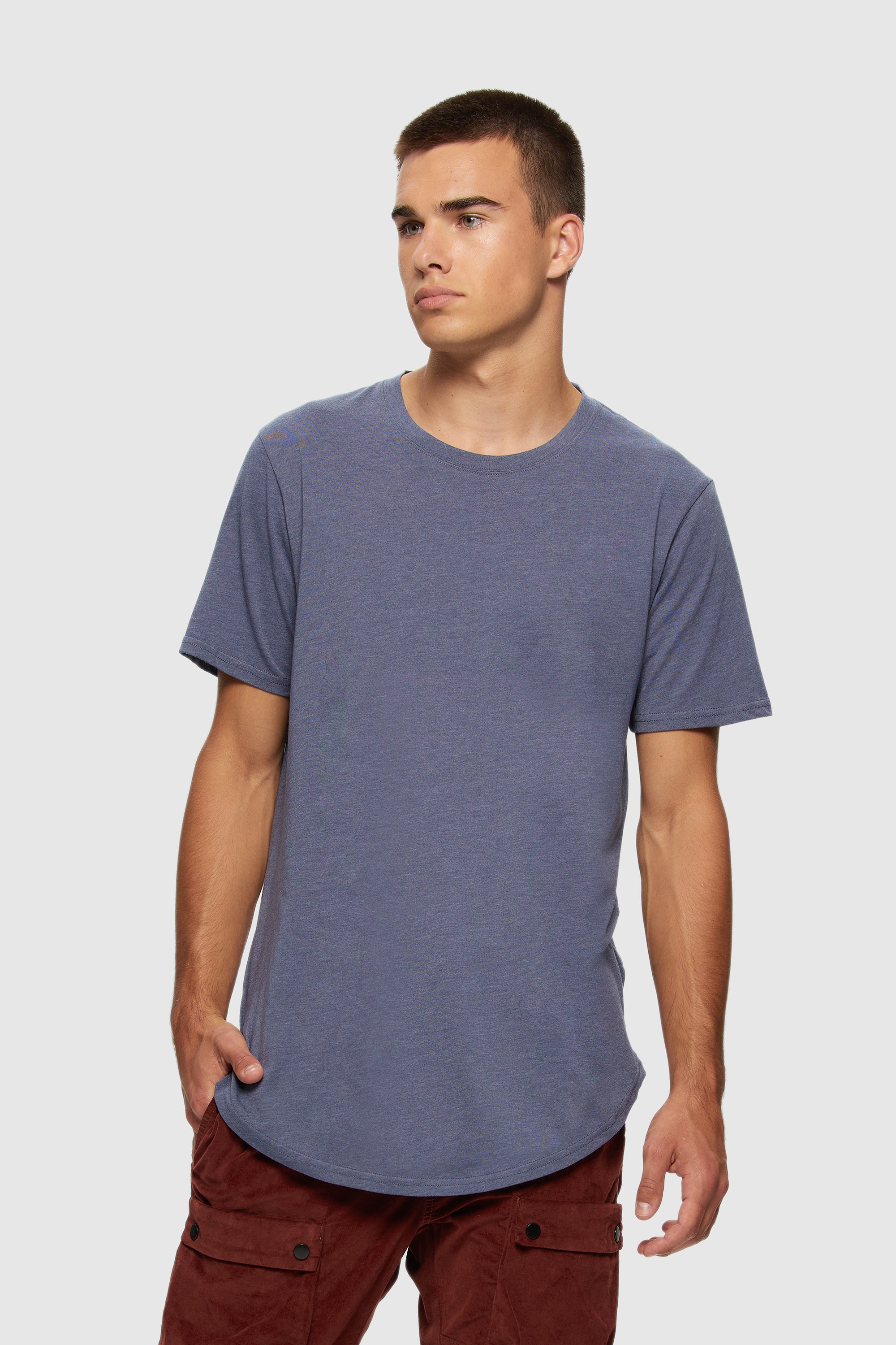 Kuwalla Tee Eazy Scoop Heather Grey T-Shirt