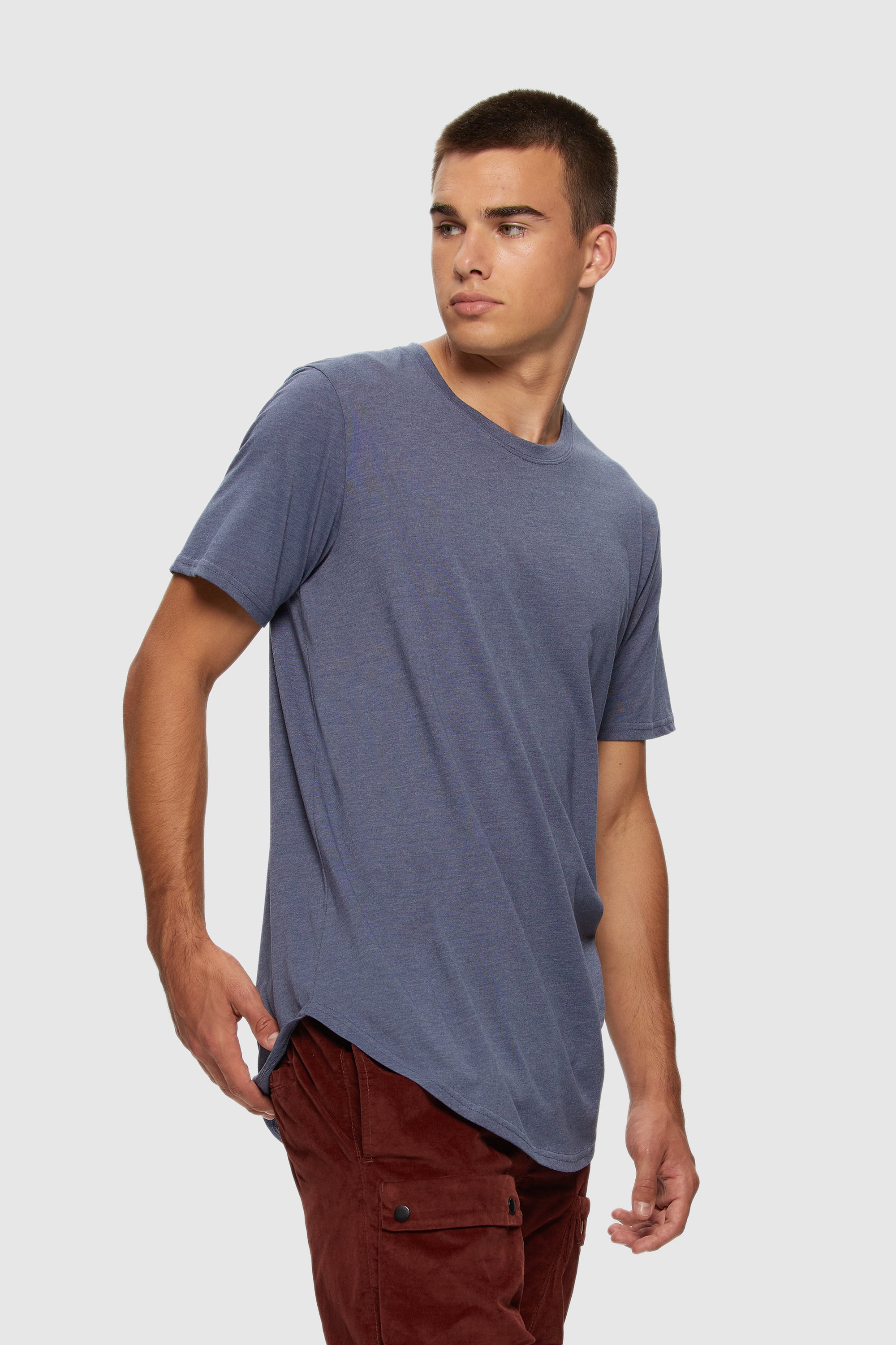Kuwalla Tee Eazy Scoop Heather Grey T-Shirt
