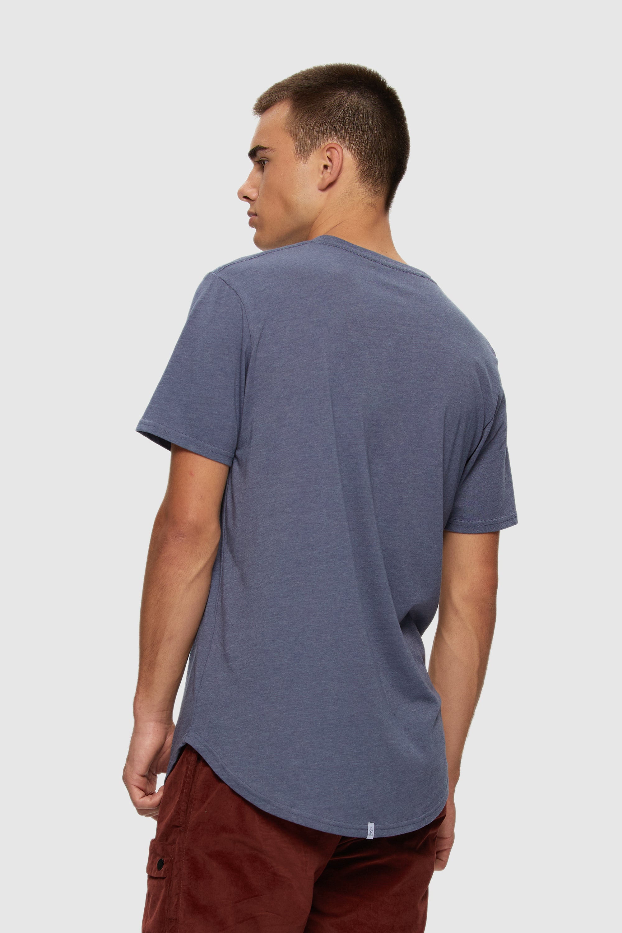 Kuwalla Tee Eazy Scoop Heather Grey T-Shirt