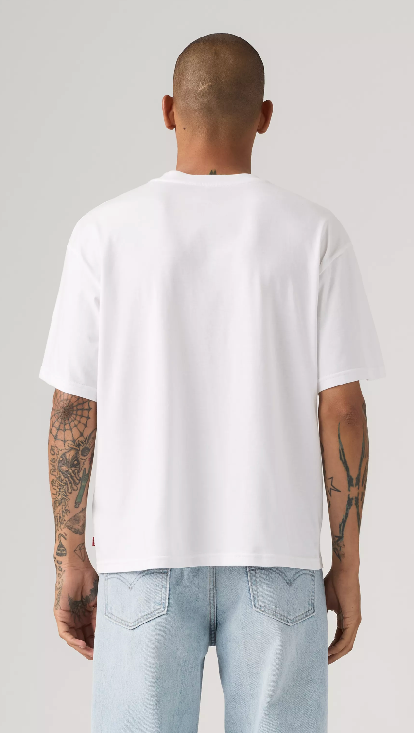 Levi's White GR Boxy Postcard T-Shirt