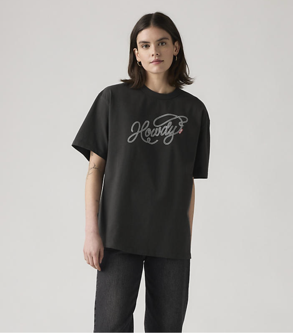 T-Shirt Tabor Howdy Script Levi's