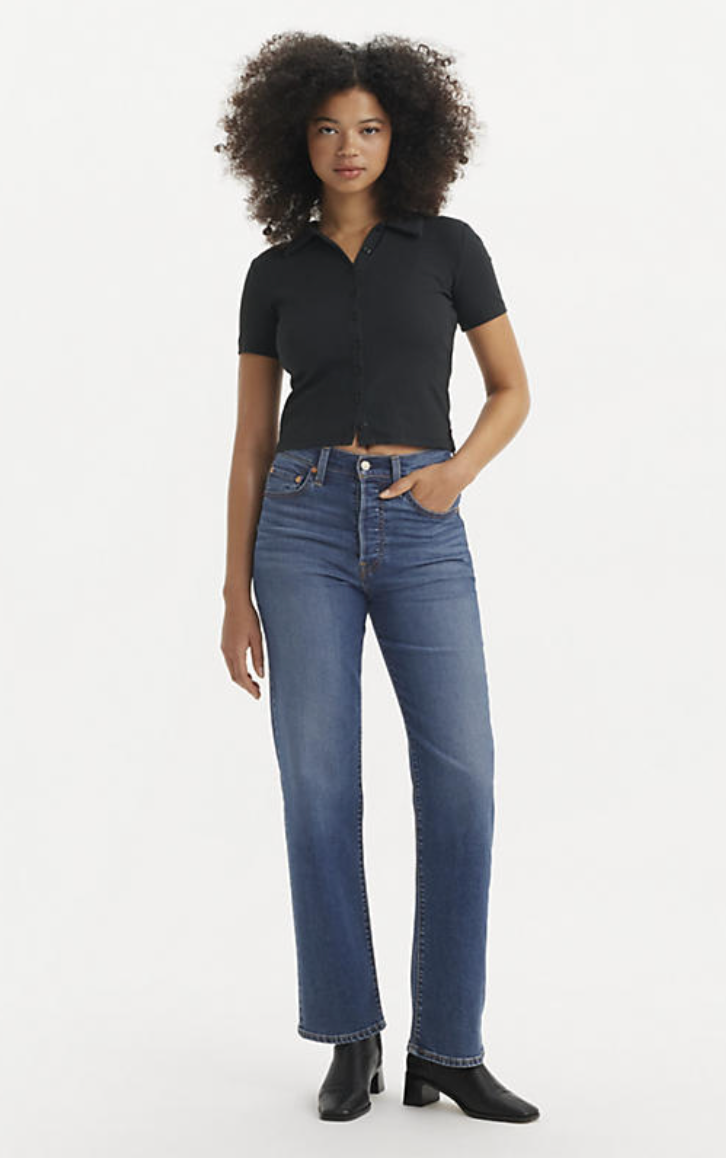 Levi's Ribcage Full Length Jeans The Last Straw